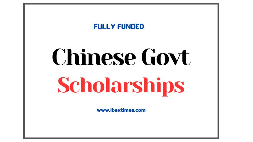 Chinese Scholarships 2025-2026