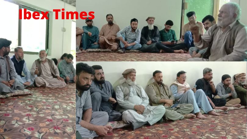 Awami Action Committee gathering at Sakwar Gilgit