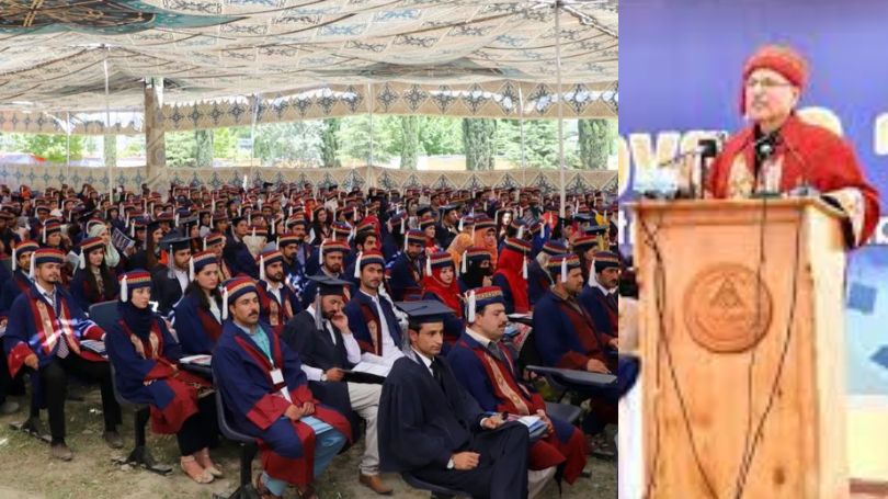 President Arif Alvi addressing 1Oth Convocation Ceremony of KIU