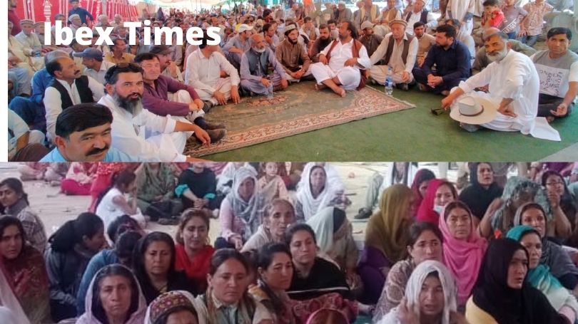 People of Nasirabad are on sit-in against mining in violation of local customs