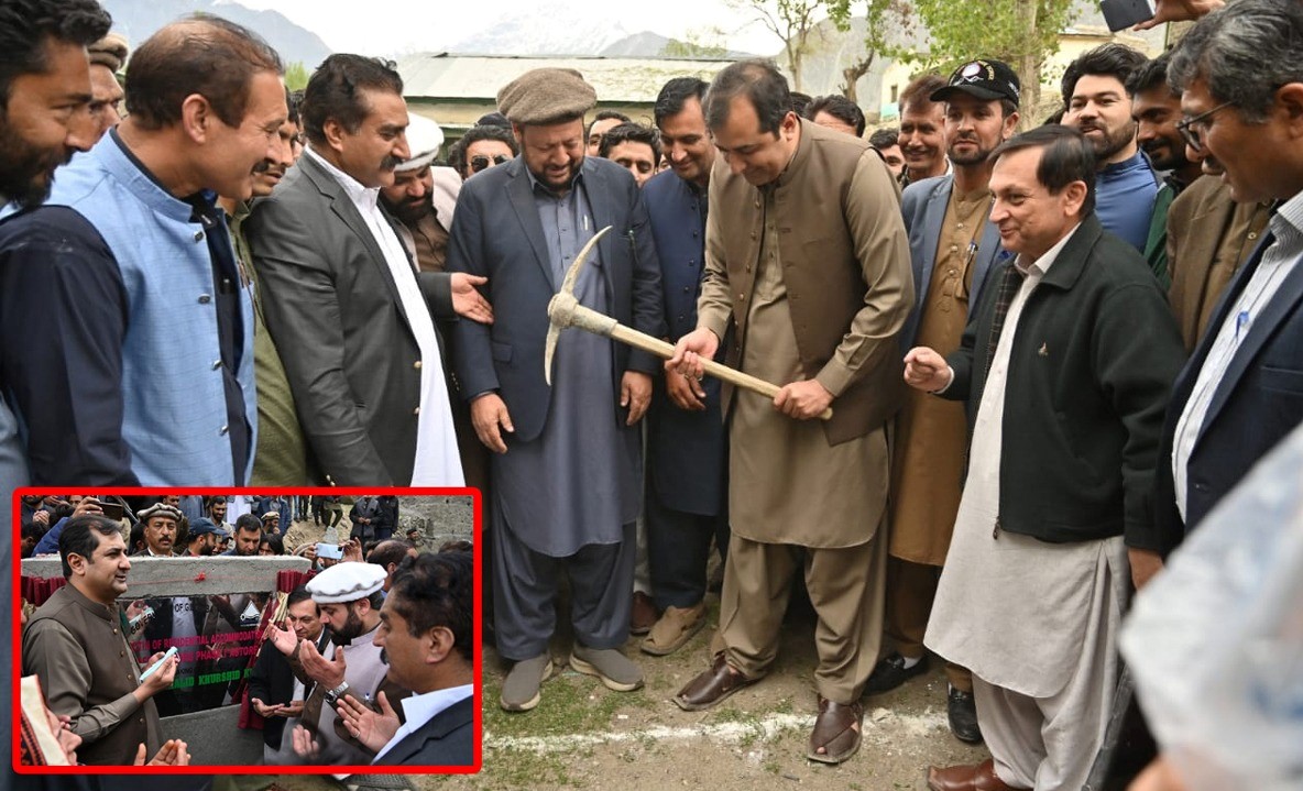 Chief Minister G-B is laying foundation stone of doctors' hospital in Astore