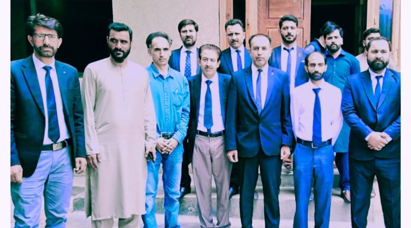 A delegation of lawyers and JKLF from AJK visit G-B