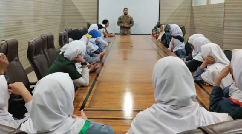 Students from different schools across Baltistan are being briefed about Software Technology Park Skardu