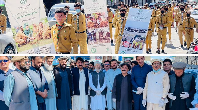 Just like in various other countries of the world, Ismaili Civic Day was celebrated in Gilgit-Baltistan. In this regard, a ceremony followed by plantation and rally was was organized in Gilgit city.