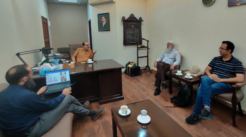 NUST Faculty Discusses Blockchain, AI, and Data Science Courses with G-B Chief Secretary