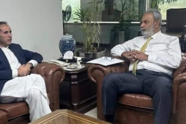 Speaker G-B Assembly Nazir Ahmad Advocate Meets Chairman NHA