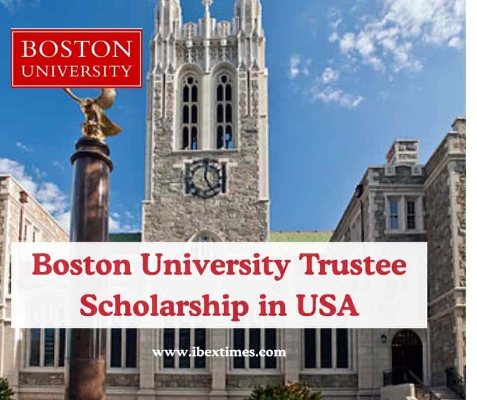 Boston University Trustee Scholarship